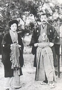 川上音二郎夫妇 川上音二郎夫妇