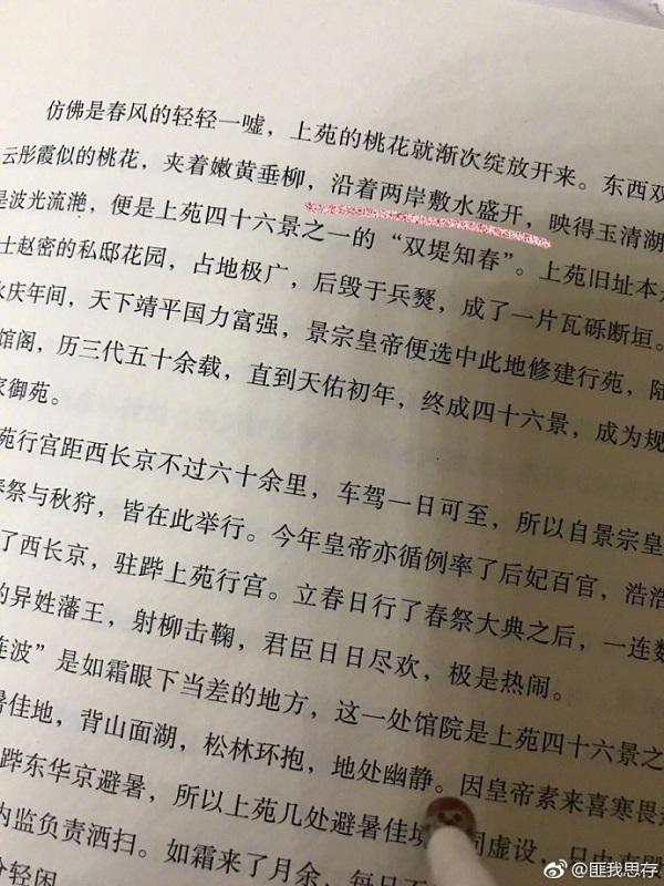 匪我思存说《甄嬛传》作者涉嫌抄袭，连错别字都抄了