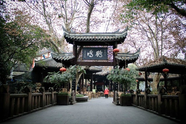 资料图:鹤鸣茶馆 资料图:鹤鸣茶馆