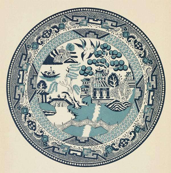 长在英国的中国柳树:凄美爱情故事是为了促销瓷器?