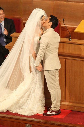王祖蓝与李亚男的婚礼