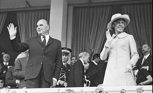 當蓬皮杜要來到上海