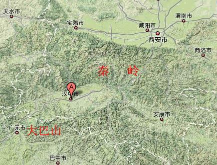 汉中在秦岭南边,把汉中盆地划归陕西,就使四川失去了北方的天然屏障.