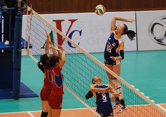 2012年亚洲东区<em>女排</em>锦标赛次轮 三队保持不败