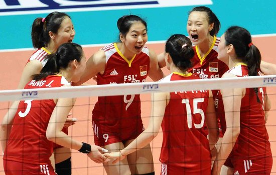 <em>2011</em>世界<em>女排</em>大奖赛香港站 <em>中国</em>3-0波兰全胜夺