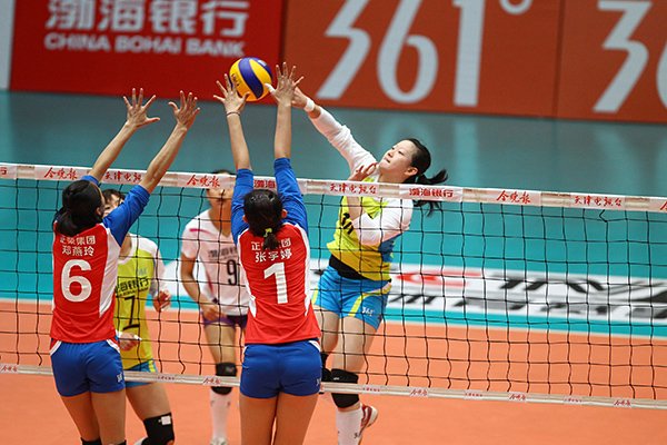 361°<em>中国女排联赛</em>(13-14)第六轮第31场 天津