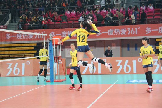 361°中国<em>女排联赛</em>(12-13)<em>半决赛</em>2恒大3-1浙江
