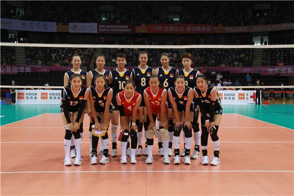 亚洲杯<em>女子排球赛中国</em>队3-0轻取越南取得开门