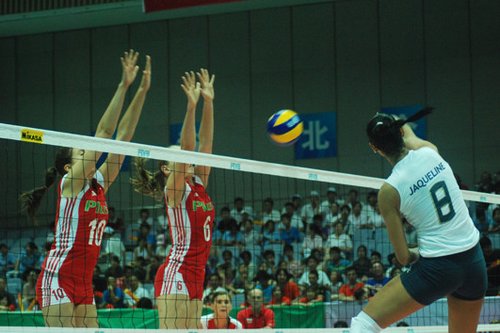 申洲<em>2010</em>世界<em>女排</em>大奖赛 <em>巴西女排</em>3比1胜波兰
