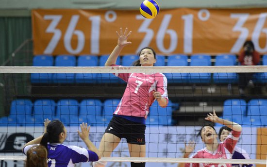 361°<em>中国女排联赛</em>挑战赛2 福建3-1广东_排协