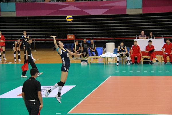 亚洲杯<em>女子排球赛中国</em>队3-0轻取越南取得开门