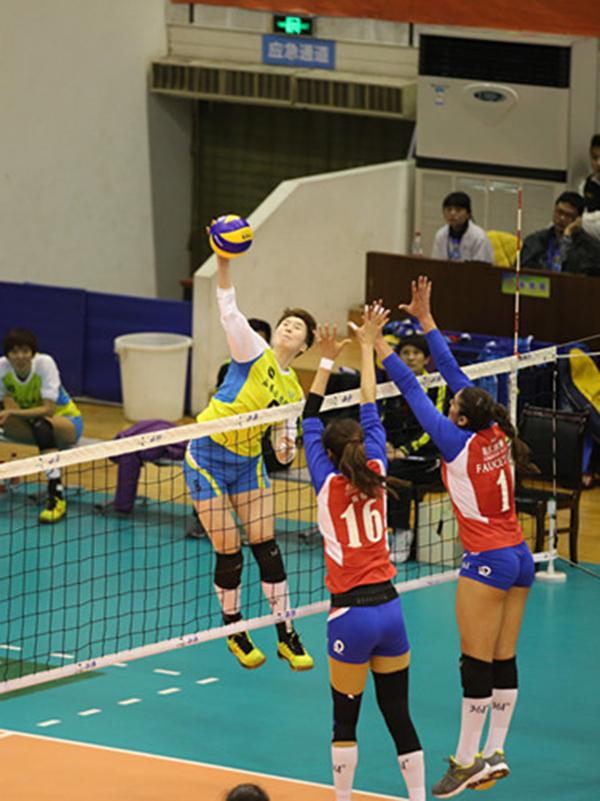 361°中国<em>女排联赛半决赛</em>第二场 浙江主场3比