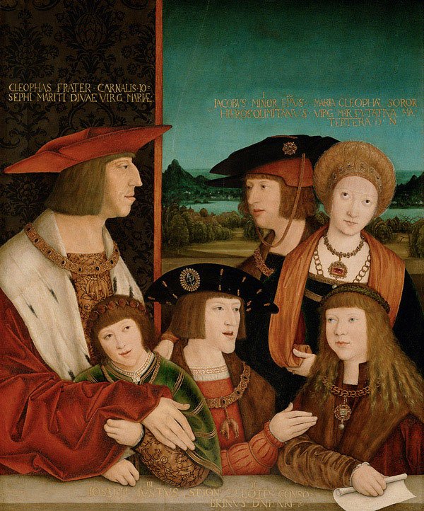 马克西米利安一世皇帝与他的家庭