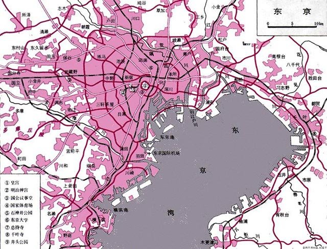 东京地图 东京地图