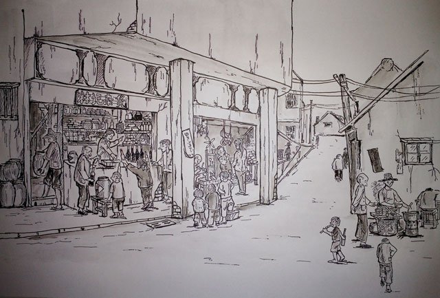 在我们去打酱油的那条路上