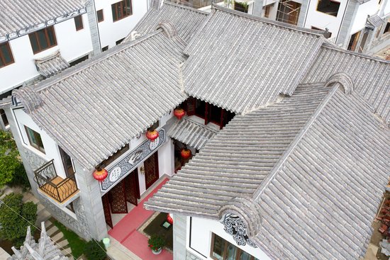 大理古城三合院实景图好辽宁海边别墅哪图片