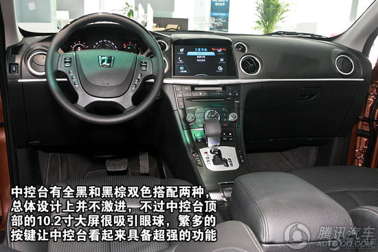 2012款 纳智捷大7 SUV 2.2T 4WD旗舰型 重点图解