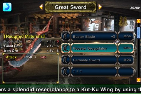 華麗遊戲大作 iPhone魔物獵人動感狩獵