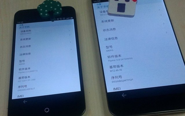 5.5英寸屏超窄边框 魅族MX3真机曝光