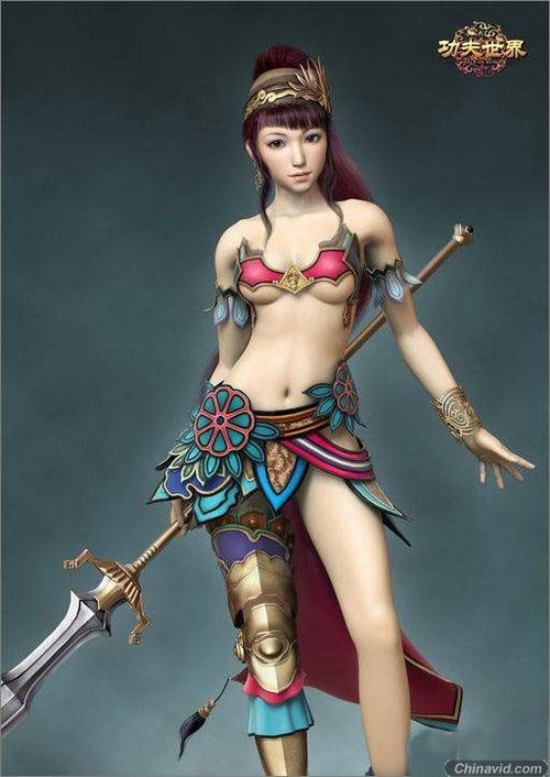 <em>性感</em>曲线!3ds Max制作<em>网游</em>女性武侠<em>角色</em>_数码