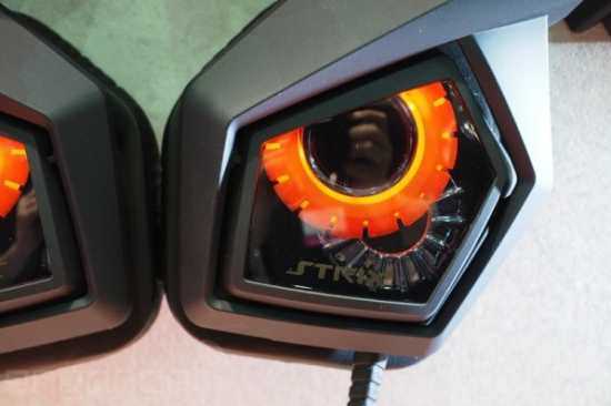 华硕推愤怒的猫头鹰造型Strix Pro游戏耳机