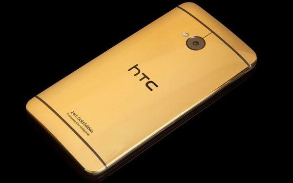 HTC One黄金版奢华登场 售价近1.9万元