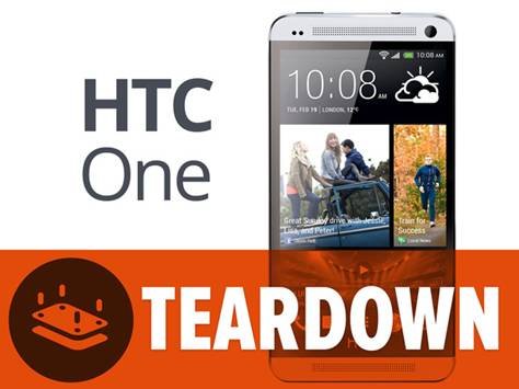 Step 1  HTC One Teardown