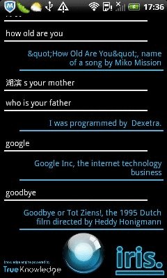 安卓也有siri大婶!iris软件体验式评测