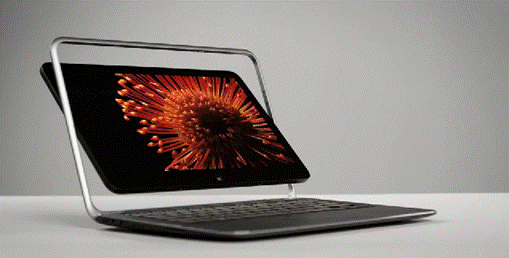 Dell XPS 12 Laptop Does Flips To Try to Be A Thick Tablet 