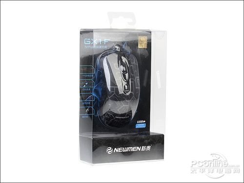 百元玩爽FPS游戏!新贵GX1-F游戏鼠标评测