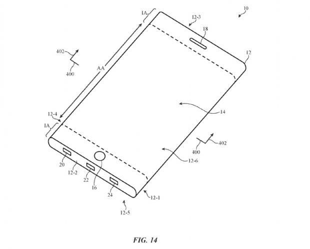 新iPhone曲面屏专利曝光 功能性完爆三星 (组图)