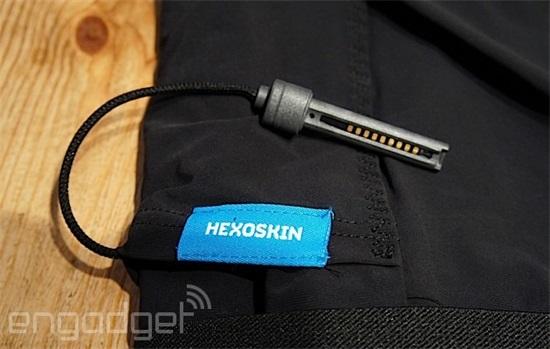 Hexoskin智能服装体验 续航14小时数据读取慢
