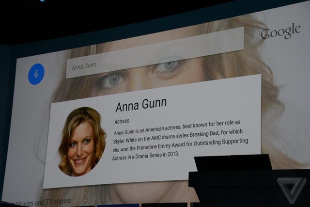 谷歌发布Android TV 语音控制/游戏功能突出