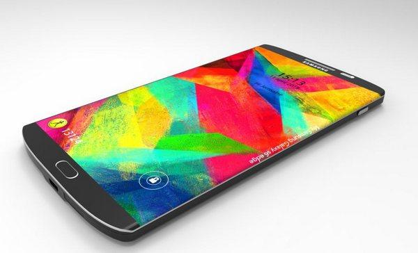 三星GALAXY S6配双曲面侧屏 全铝机身设计