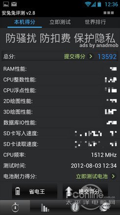 小米2真的来了? 安兔兔跑分近14000分