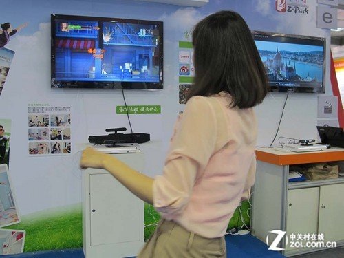 2012科博会:联合绿动体感游戏机亮相