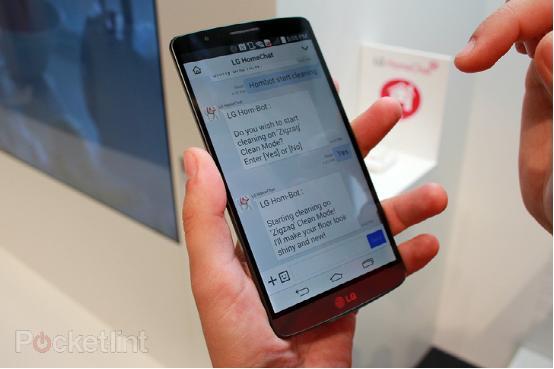 LG HomeChat体验 可用社交软件控制家电