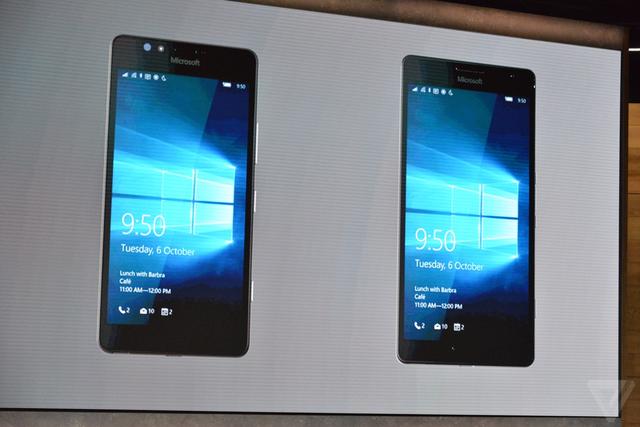 微软发布Lumia 950\/950XL 搭载Win10移动版