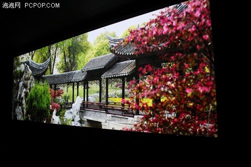 震撼!参观丽讯投影大屏幕方案演示厅