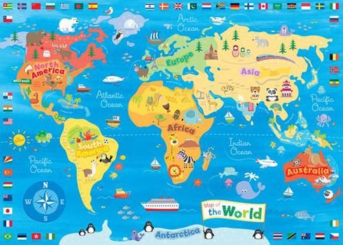 40个充满创意的世界地图