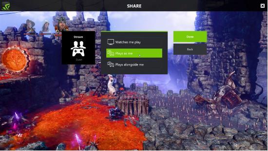 Nvidia开始测试在线游戏分享服务
