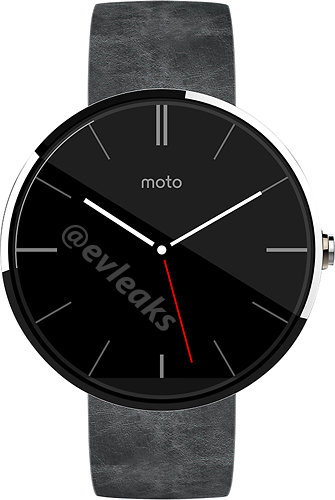 MOTO360智能表最新产品图曝光 或仍用金属机