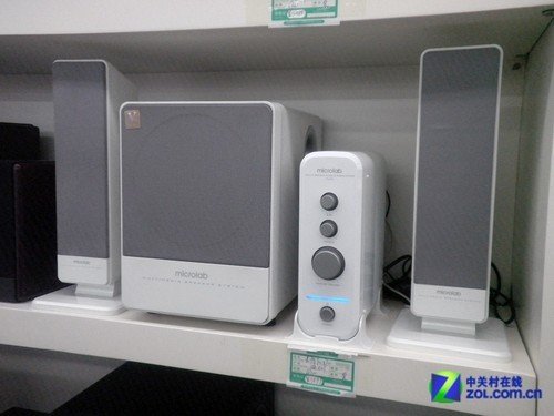 时尚独立功放 麦博2.1+1音箱售价558元