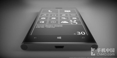 印象黑白 诺基亚Lumia 999概念设计图赏