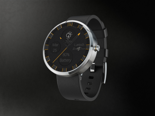 17款让人惊艳的Moto 360概念界面设计