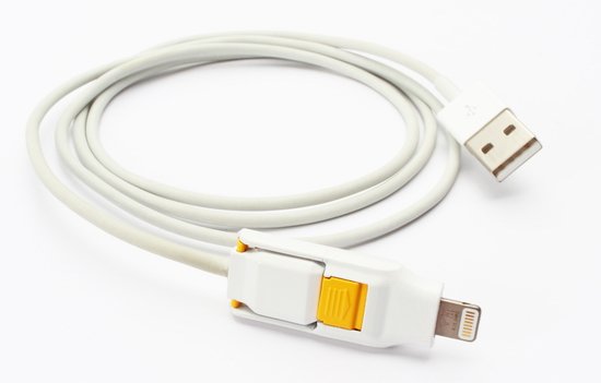 变形金刚数据线诞生 兼容闪电和microUSB接口