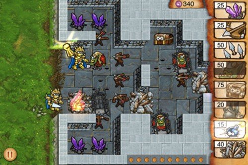 高素质地牢塔防策略 iphone游戏小小英雄 - 中国