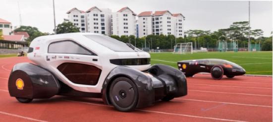 新加坡学生制成亚洲首批3D打印汽车