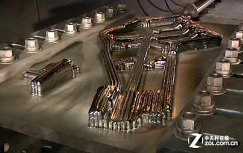 sciaky将3d打印f-35战斗机钛合金部件