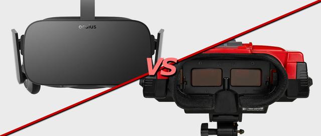 Oculus Rift VS任天堂virtual boy  巅峰对决